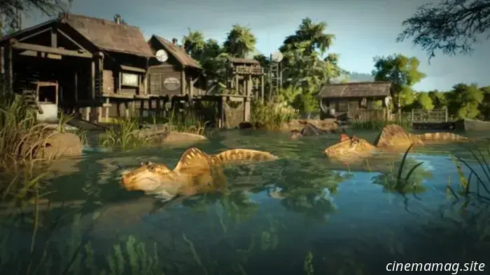 В Jurassic World Evolution 3 выходит DLC Wetlands Pack
