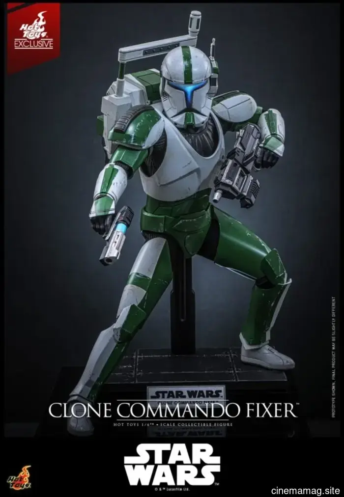 Star Wars: La figura de sexta escala del Clone Commando Fixer de Republic Commando revelada por Hot Toys