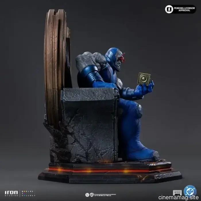Darkseid Unleashed through Iron Studios' newest DC collectible statue.