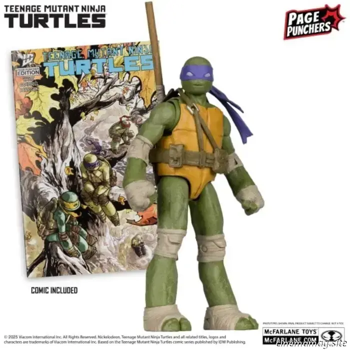 McFarlane svela i nuovi Page Punchers delle Tartarughe Ninja