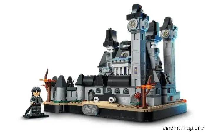 LEGO reveals new Wednesday Backpack and Nevermore Academy sets.
