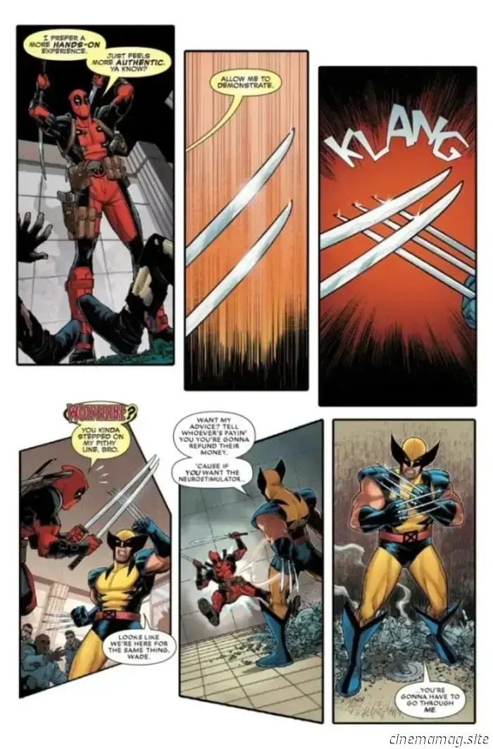 Deadpool vs. Wolverine: Slash 'Em Up #1 - Comic Book Sneak Peek