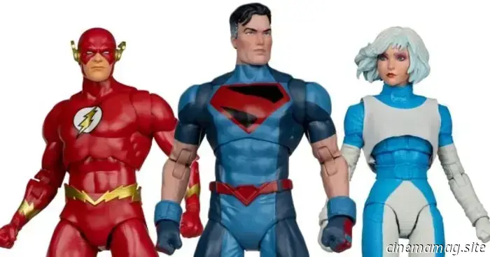 Superman, Wally West, Ice e la Brigata Rocket Red: le figure DC Multiverse svelate da McFarlane