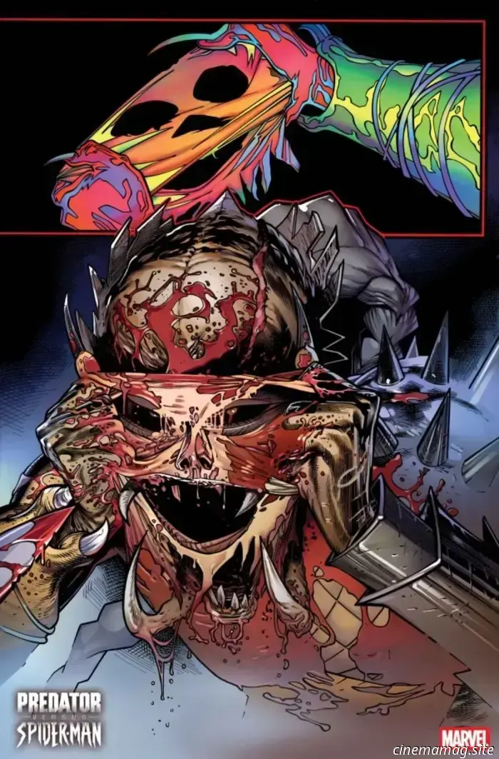 Marvel comparte el primer vistazo a Predator vs. Spider-Man #1