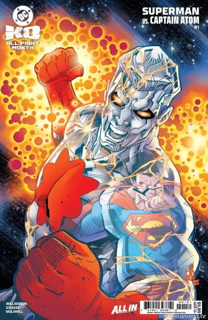 Vista previa del cómic – DC K.O.: Superman contra Capitán Átomo #1