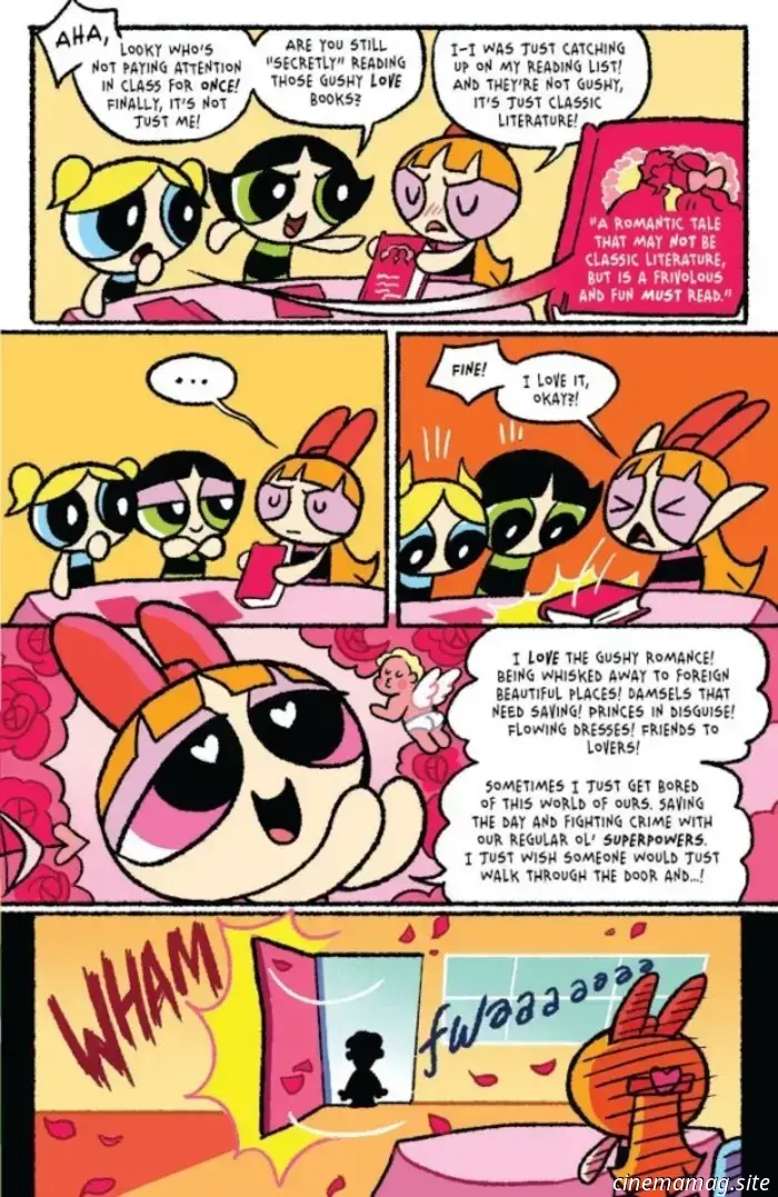 The Powerpuff Girls Valentine's Mwah Mwah Kissy Face Special #1 - Превью комиксов