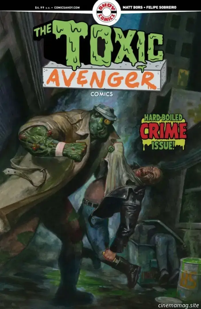 Sneak peek of The Toxic Avenger Comics #2