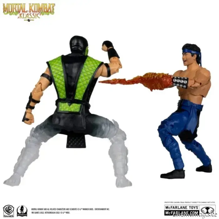 McFarlane Toys lancia una nuova ondata di action figure della serie Mortal Kombat Klassic