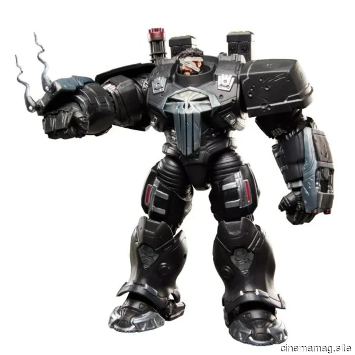 Figura de acción de la serie Marvel Legends Punisher (armadura Hulkbuster) en camino de Hasbro