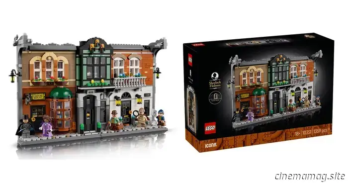 LEGO Icons Sherlock Holmes: il set di Book Nook svelato ufficialmente dal gruppo LEGO
