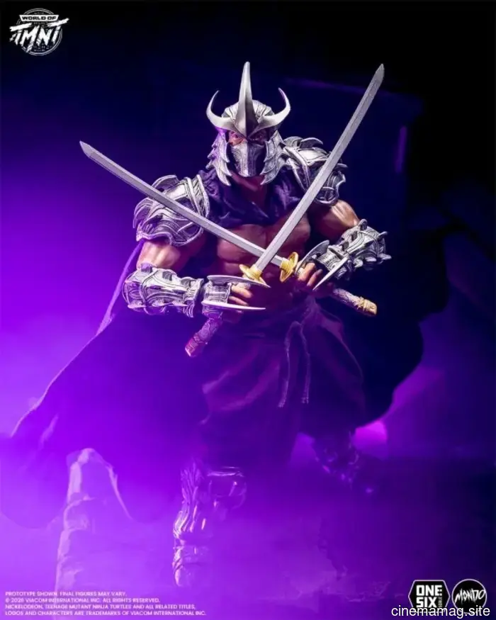 Mondo begins taking pre-orders for the sixth scale figure of Shredder from Teenage Mutant Ninja Turtles.