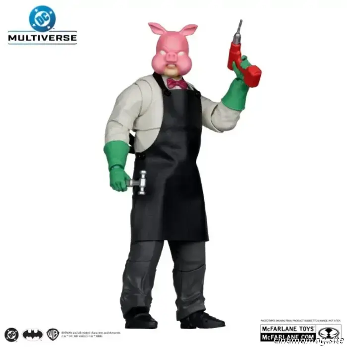 McFarlane Toys has revealed new DC Multiverse figures featuring Zatanna, Detective Chimp, Professor Pyg, Elongated Man, Cosmic Boy, and Blackhawk.