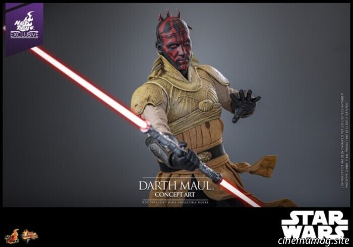 Star Wars Darth Maul (Concept Art) sesta scala figura svelato da Hot Toys