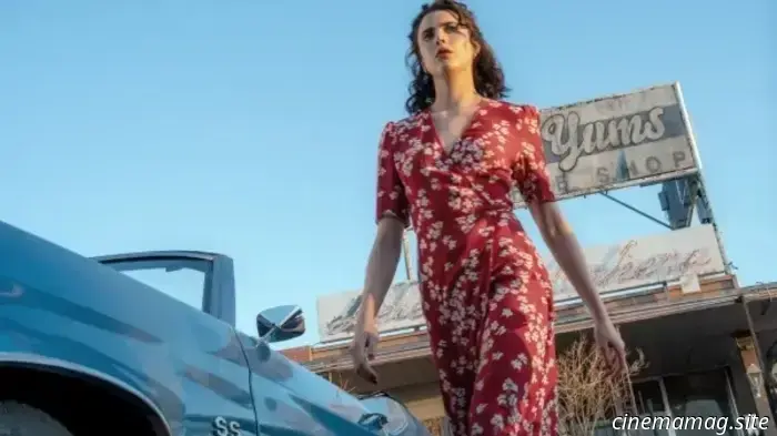 Margaret Qualley looks into Chris Evans' church leader in the trailer for Ethan Coen's Honey Don't!