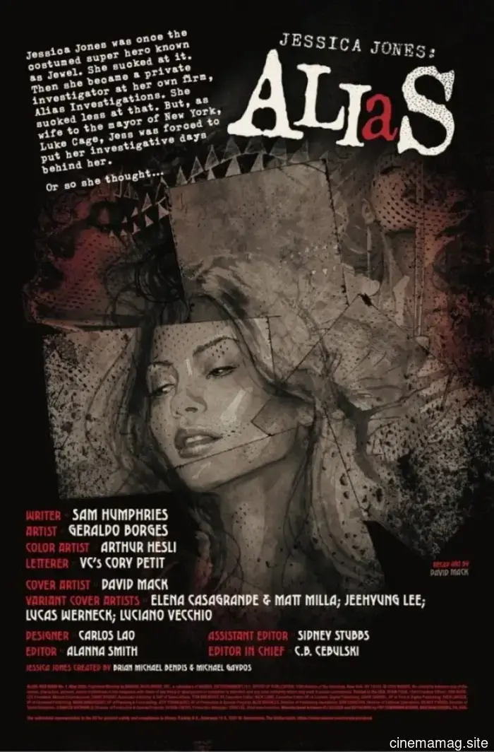 Jessica Jones makes her comeback in the preview for Marvel’s Alias: Red Band #1.