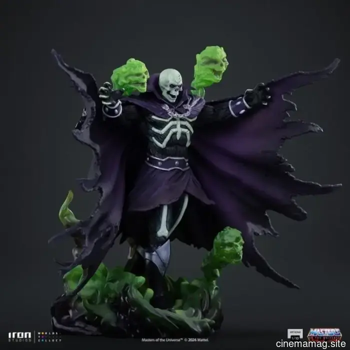 Scare Glow se une a la colección Masters of the Universe de Iron Studios con una estatua coleccionable.