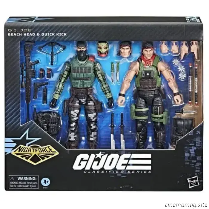 The Night Force Beach Head and Quick Kick from the G.I. Joe Classified Series were revealed alongside announcements of future figure releases.