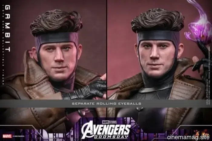 Channing Tatum's Gambit is now part of Hot Toys' sixth scale action figure collection based on Avengers: Doomsday.