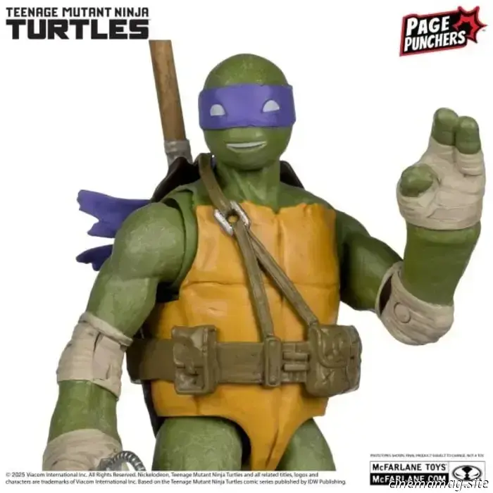 McFarlane svela i nuovi Page Punchers delle Tartarughe Ninja