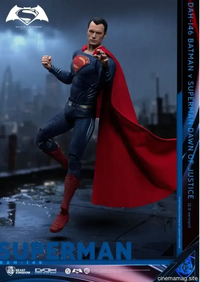 Beast Kingdom reveals new Knightmare Batman and Superman Dynamic 8ction Heroes figures from Batman v Superman: Dawn of Justice.