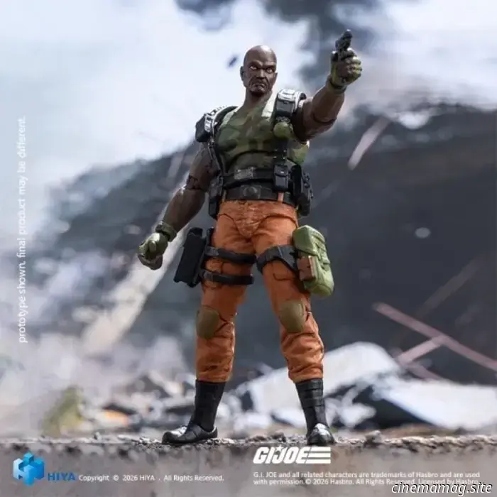Roadblock joins Hiya Toys' G.I. Joe Exquisite Mini Series with a new figure release.