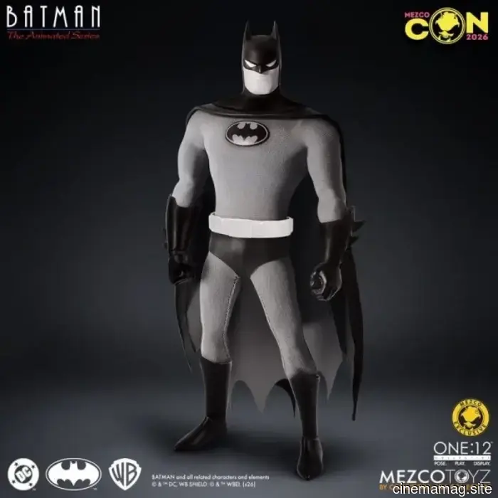 Mezco Toyz has revealed the Batman: The Animated Series Noir Edition One:12 Collective figure.