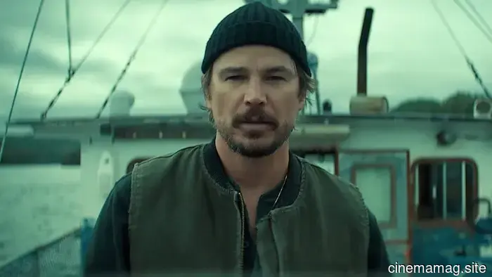 In the trailer for Netflix's Below, Josh Hartnett, Charlie Heaton, and Mackenzie Davis are on the hunt for a sea creature.