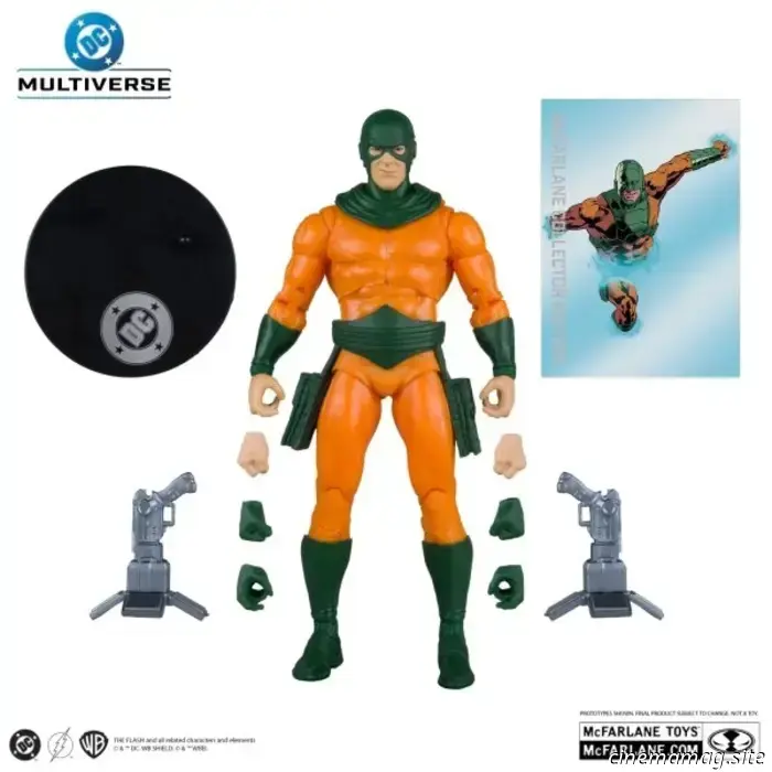 Figuras de Deathstroke, Mirror Master y Metron del DC Multiverse presentadas por McFarlane Toys
