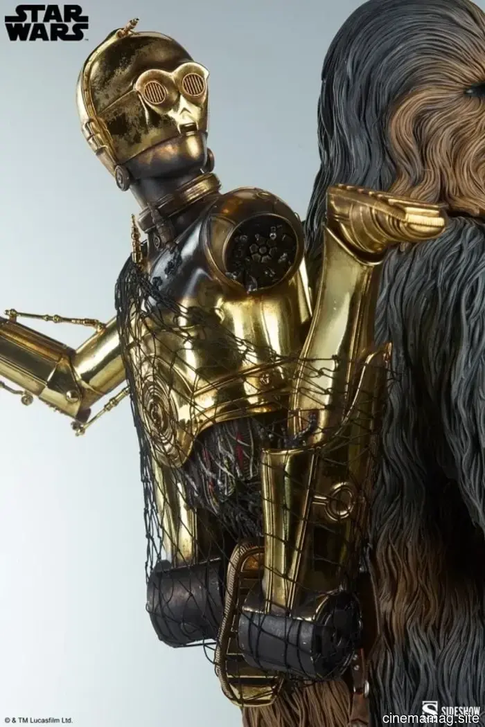 Sideshow svela la figura Premium Format di Chewbacca e C-3PO da Star Wars: L'Impero colpisce ancora