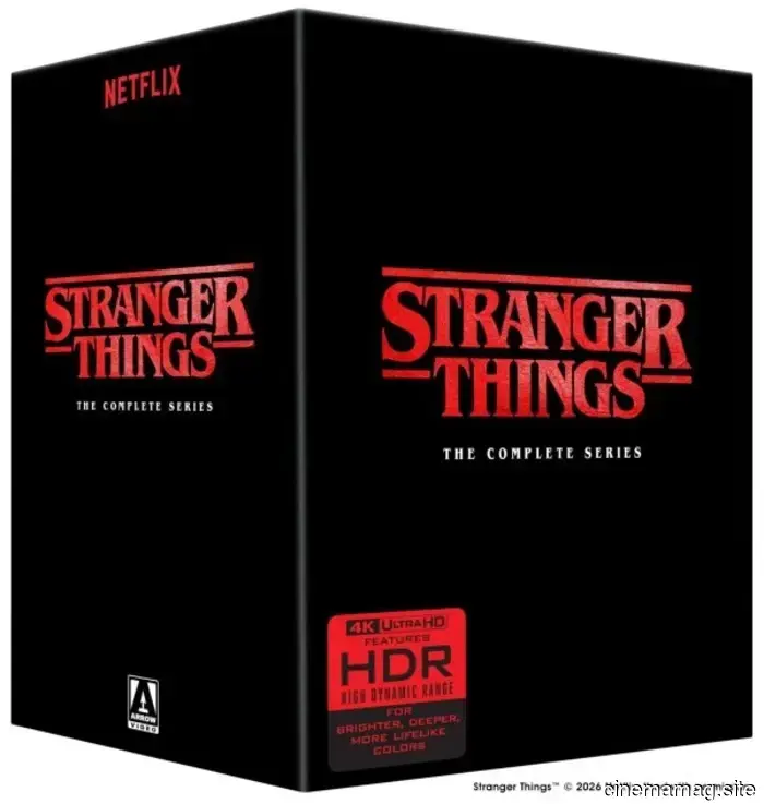 Stranger Things: The Complete Series will be released on 4K Ultra HD and Blu-ray by Arrow.