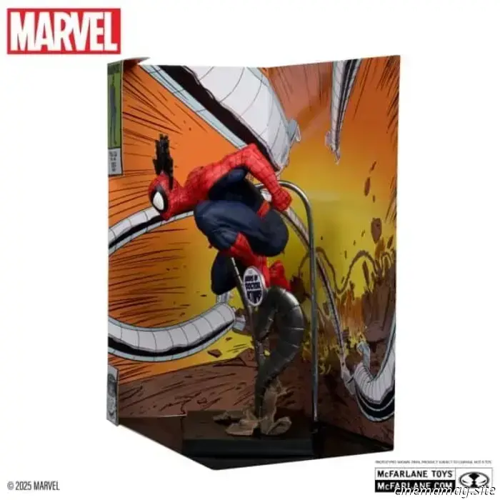 McFarlane presents new sixth scale collectibles of Spider-Man and Deadpool.