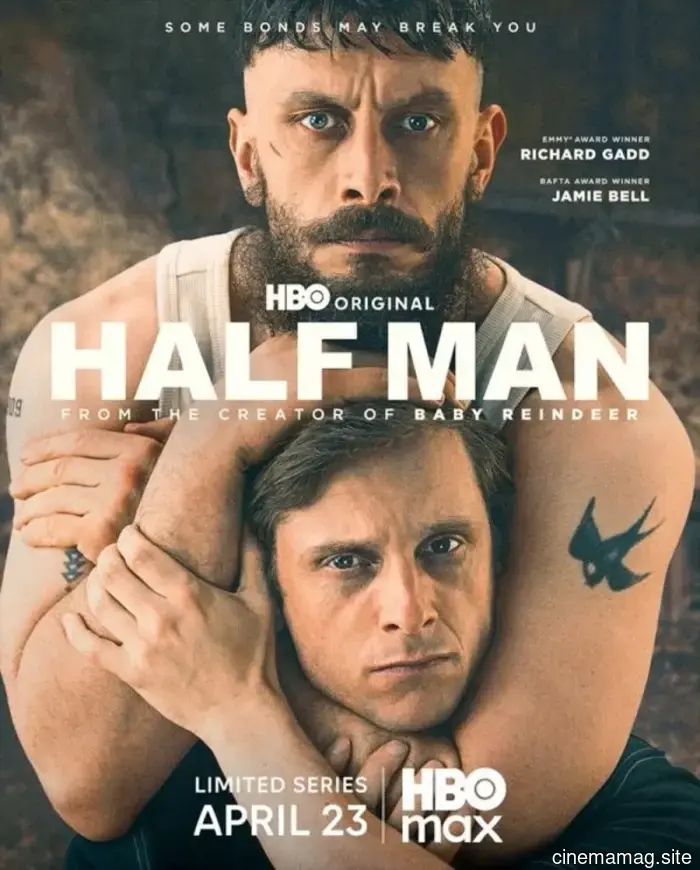 HBO и BBC представили первый трейлер фильма "Half Man" с Ричардом Гаддом и Джейми Беллом.