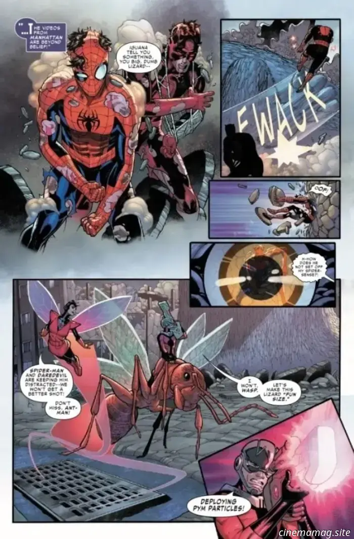 Годзилла разрушает Вселенную Marvel №2 — превью комикса