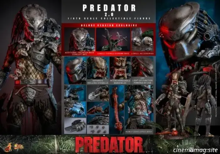 Hot Toys reveals a new deluxe sixth scale figure of Predator.