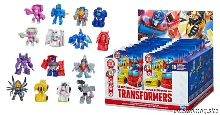Hasbro lanza Transformers Tiny Turbo Changers esta primavera.