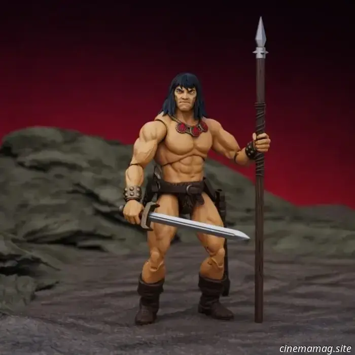 La figura Hero H.A.C.K.S. de Conan el Bárbaro presentada por Boss Fight Studio