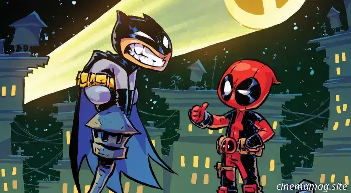 Marvel introduces new variant covers for the Deadpool/Batman #1 crossover.