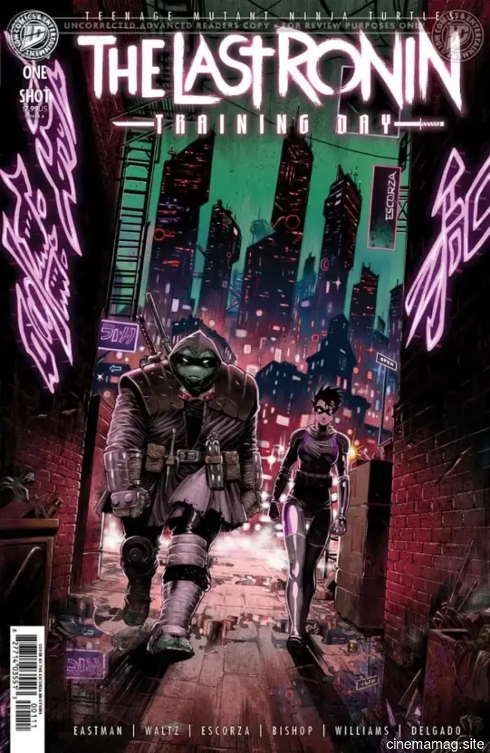 Vista previa del cómic – Tortugas Ninja: El Último Ronin – Día de Entrenamiento #1