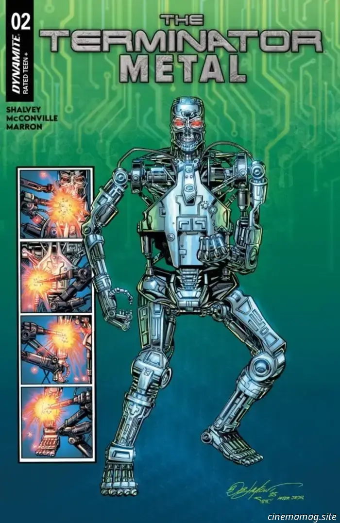 Anteprima del fumetto – The Terminator: Metal n. 2