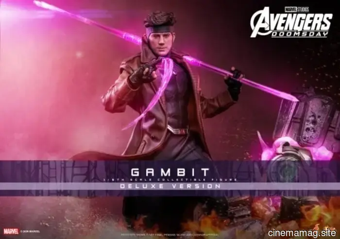 Channing Tatum's Gambit is now part of Hot Toys' sixth scale action figure collection based on Avengers: Doomsday.
