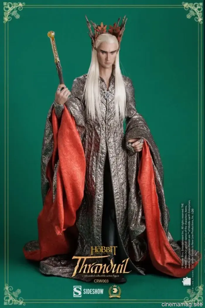 Asmus Toys presenta la figura coleccionable de Thranduil de Lee Pace de El Hobbit.