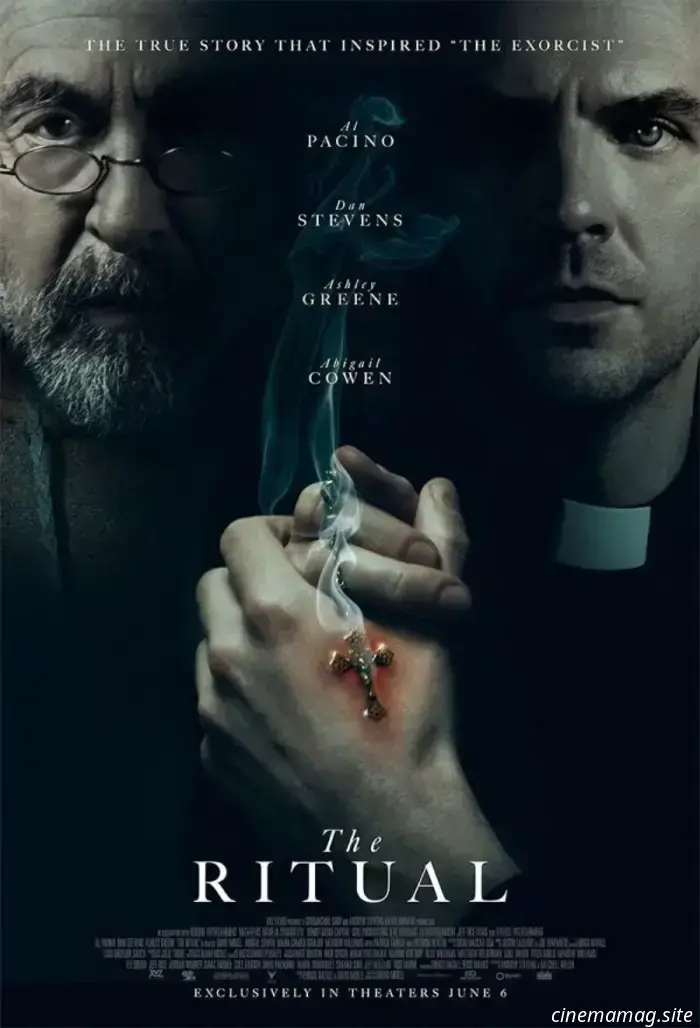 In the trailer for The Ritual, Al Pacino and Dan Stevens engage in an exorcism.