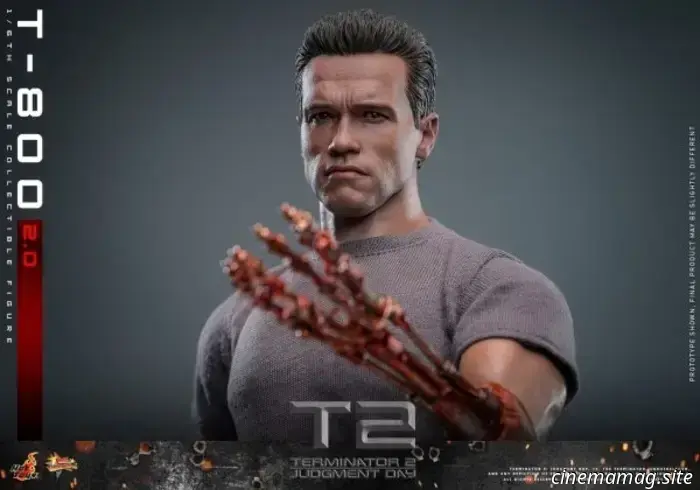 The T-800 has returned with Hot Toys' latest sixth scale figure from Terminator 2: Judgment Day.