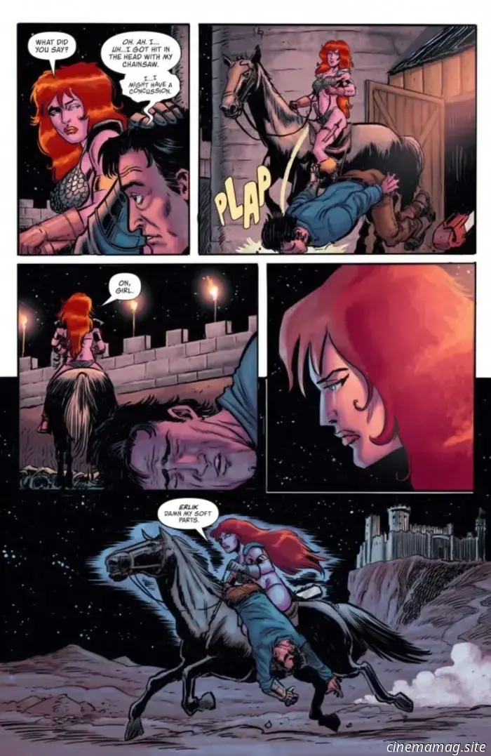 Dai un primo sguardo a Red Sonja vs. The Army of Darkness #2 con anteprima anticipata