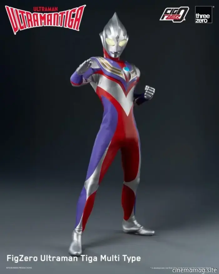 Threezero has revealed the sixth scale figure of Ultraman Tiga Multi Type from the FigZero Series.