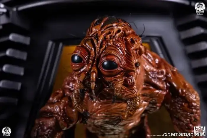 La estatua coleccionable a escala de un cuarto de The Fly presentada por PCS