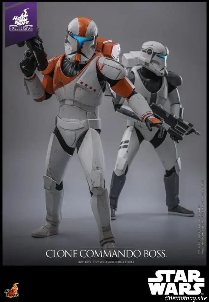 Hot Toys' Star Wars Clone Commando Boss sesta scala figura svelato