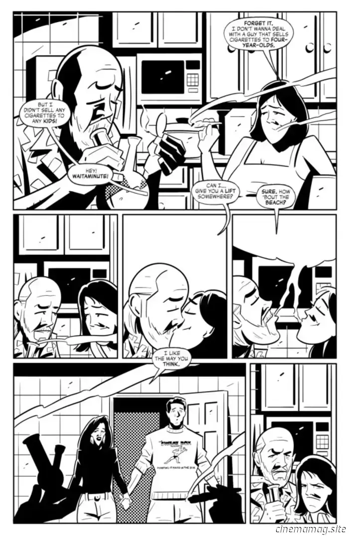 Превью комикса — «Быстрые остановки», том 3 №4