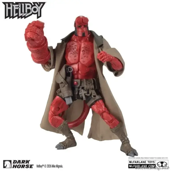 Hellboy McFarlane Collector Edition action figure now available for pre-order.
