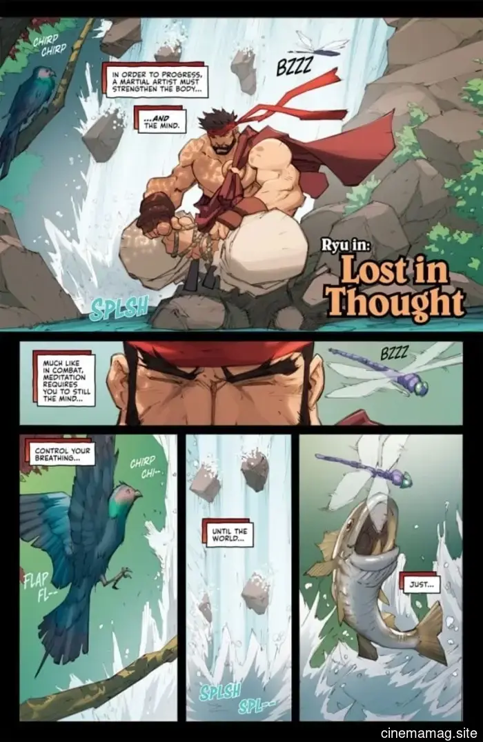 Vista previa del Día del Cómic Gratis – Street Fighter Forever #0